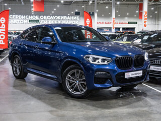 2019 BMW X4 20d II (G02), синий, 3999700 рублей, вид 5
