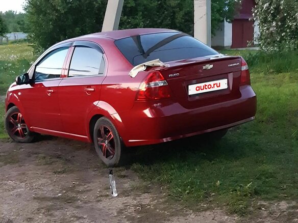 2009 Chevrolet Aveo I Рестайлинг, красный - вид 17