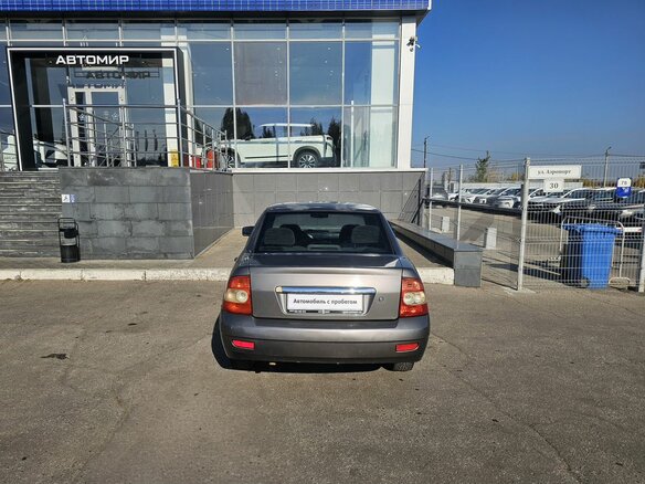 2007 Lada (ВАЗ) Priora I, серый, 220000 рублей - вид 5