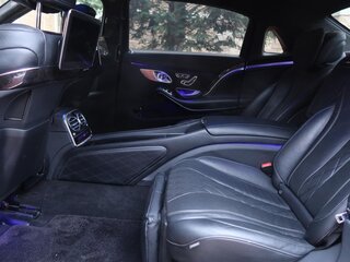 2019 Mercedes-Benz Maybach S-Класс 560 I (X222) Рестайлинг, чёрный, 7200000 рублей, вид 5