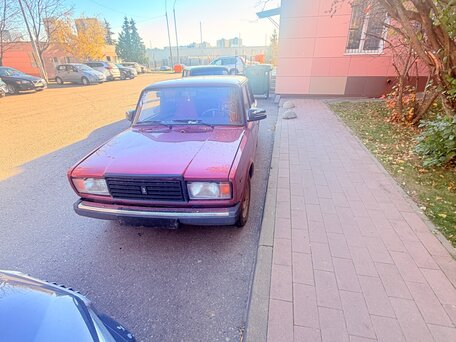 2006 Lada (ВАЗ) 2107, красный, 149000 рублей, вид 3