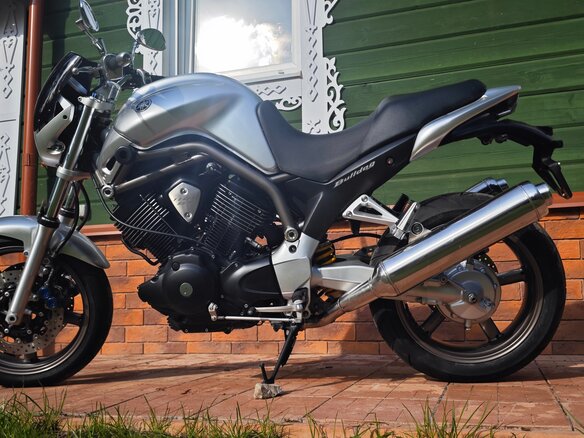 2003 Yamaha BT1100 Bulldog, серебристый, 470000 рублей - вид 9