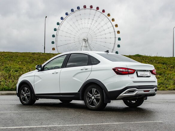 2023 Lada (ВАЗ) Vesta Cross I Рестайлинг (NG), белый, 1070000 рублей - вид 5