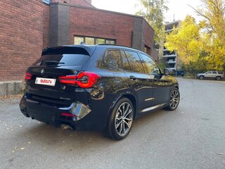 2022 BMW X3 30i xDrive III (G01) Рестайлинг, чёрный, 5270000 рублей, вид 3