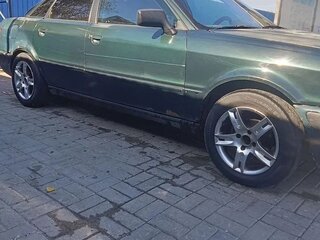 1991 Audi 80 V (B4), зелёный, 130000 рублей, вид 4