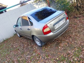 2006 Lada (ВАЗ) Kalina I, серебристый, 130000 рублей, вид 3