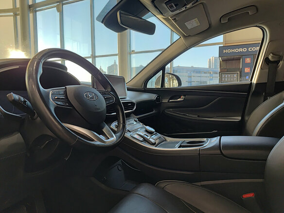 2022 Hyundai Santa Fe IV Рестайлинг, синий, 3469000 рублей - вид 15
