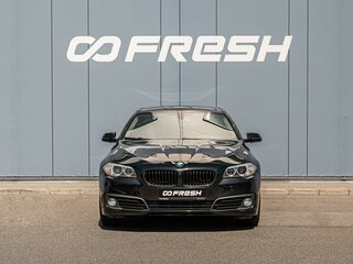 2016 BMW 5 серии 520i VI (F10/F11/F07) Рестайлинг, чёрный, 1845000 рублей, вид 3