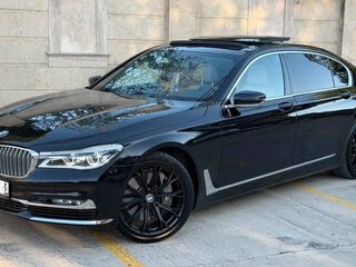 2016 BMW 7 серии Long 750Li xDrive VI (G11/G12), чёрный, 3150000 рублей, вид 1