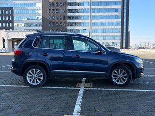 2013 Volkswagen Tiguan I Рестайлинг, синий, 1399990 рублей, вид 4