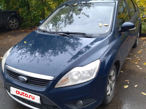 2008 Ford Focus II Рестайлинг, синий, 450000 рублей - вид 1