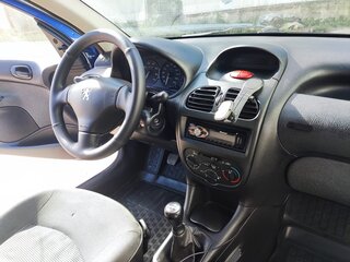 2009 Peugeot 206, синий, 199000 рублей, вид 4