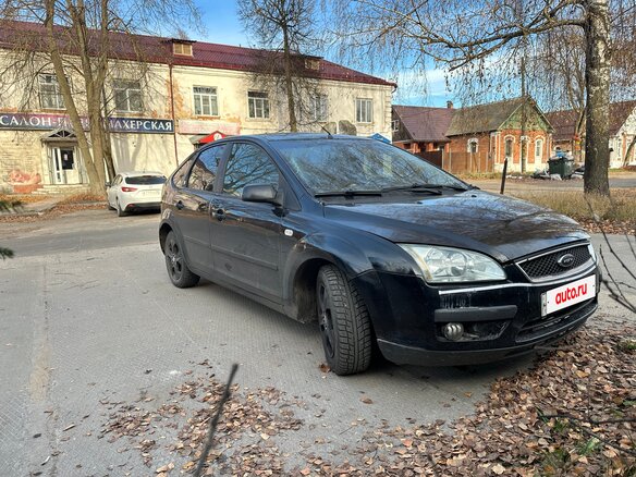 2005 Ford Focus II, чёрный - вид 1