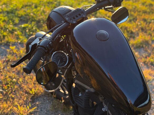 2009 Harley-Davidson Sportster 883, чёрный, 670000 рублей - вид 6
