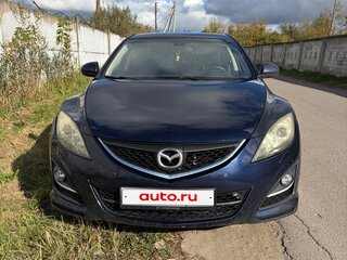 2011 Mazda 6 II (GH) Рестайлинг, синий, 820000 рублей, вид 2
