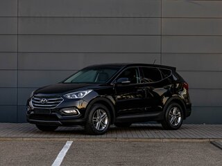 2016 Hyundai Santa Fe III Рестайлинг, чёрный, 2095000 рублей, вид 1