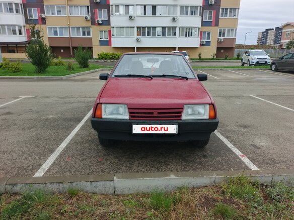 1996 Lada (ВАЗ) 2109, красный