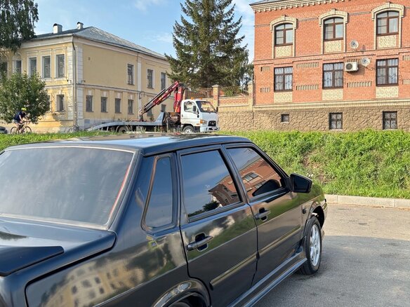 2008 Lada (ВАЗ) 2115, чёрный, 160000 рублей - вид 4