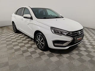 2024 Lada (ВАЗ) Vesta I Рестайлинг (NG), белый, 1245000 рублей, вид 3