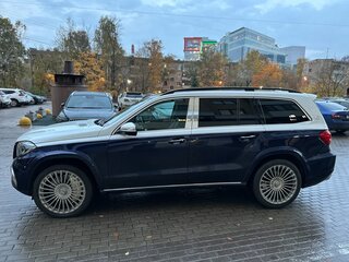 2014 Mercedes-Benz GL-Класс AMG 63 AMG, синий, 5100000 рублей, вид 2