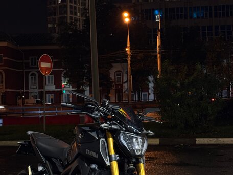 2016 Yamaha MT-09 (FZ-09), серый, 730000 рублей, вид 3