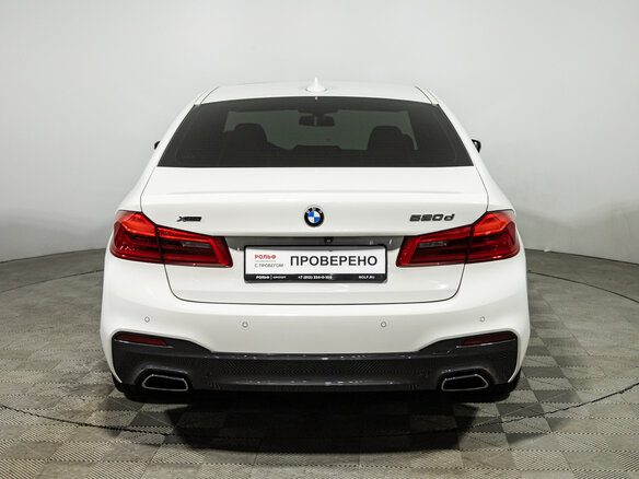 2018 BMW 5 серии 520d xDrive VII (G30/G31/G38), белый - вид 5