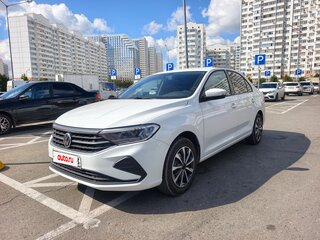 2021 Volkswagen Polo VI, белый, 1077000 рублей, вид 1