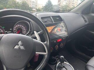 2014 Mitsubishi ASX I Рестайлинг, серый, 990000 рублей, вид 4