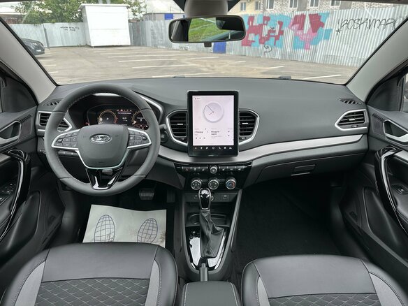 2026 Lada (ВАЗ) Vesta I Рестайлинг (NG), чёрный - вид 12