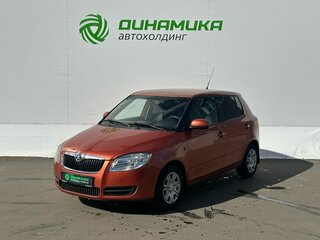 2009 Skoda Fabia II, оранжевый, 299000 рублей, вид 1