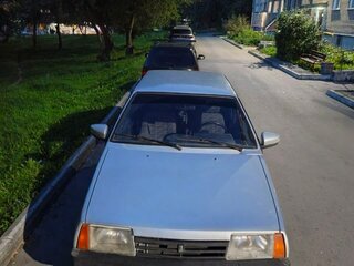 2002 Lada (ВАЗ) 21099, серебристый, 137000 рублей, вид 2