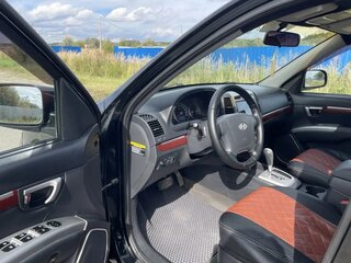 2007 Hyundai Santa Fe II, чёрный, 890000 рублей, вид 5