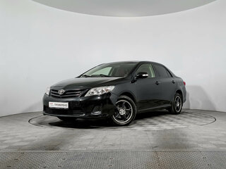 2013 Toyota Corolla X (E140, E150) Рестайлинг, чёрный, 1050000 рублей, вид 1