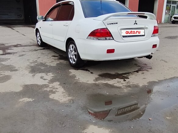 2006 Mitsubishi Lancer IX Рестайлинг, белый, 315000 рублей - вид 8