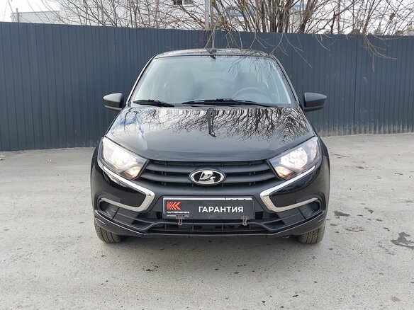 2025 Lada (ВАЗ) Granta I Рестайлинг, чёрный, 919000 рублей - вид 1