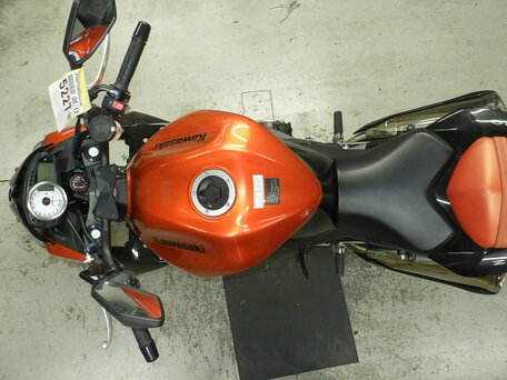 2009 Kawasaki Z 1000, оранжевый, 680000 рублей, вид 3