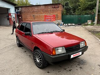 1995 Lada (ВАЗ) 2109, красный, 150000 рублей, вид 2