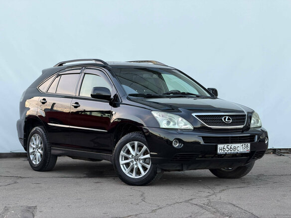 2007 Lexus RX 400h II Рестайлинг, чёрный, 1380000 рублей - вид 4