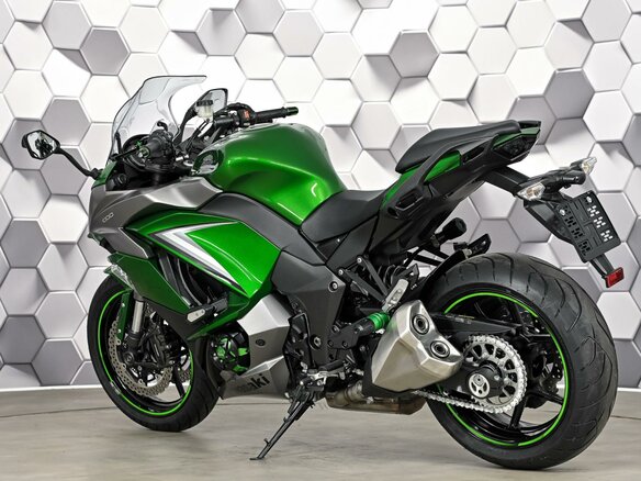 2019 Kawasaki Z 1000SX, зелёный, 1077000 рублей - вид 7