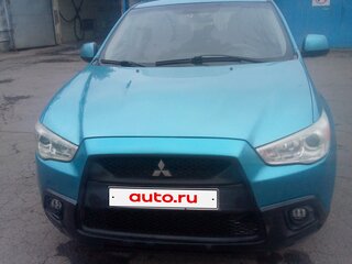 2010 Mitsubishi ASX I, голубой, 850000 рублей, вид 2