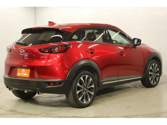 2021 Mazda CX-3 I Рестайлинг, красный - вид 3