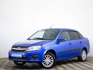 2017 Lada (ВАЗ) Granta I, синий, 749000 рублей, вид 3