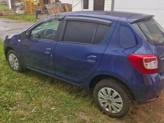 2015 Renault Sandero II, синий, 730000 рублей, вид 4
