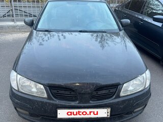 2000 Nissan Almera II (N16), чёрный, 350000 рублей, вид 3