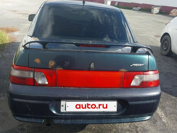 2007 Lada (ВАЗ) 2110, зелёный - вид 4