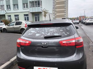 2013 Kia Rio III, серый, 610000 рублей, вид 4