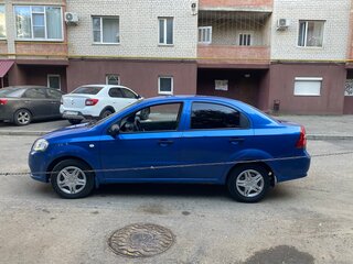 2007 Chevrolet Aveo I Рестайлинг, синий, 340000 рублей, вид 3