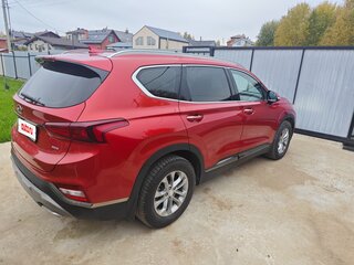 2020 Hyundai Santa Fe IV, оранжевый, 3200000 рублей, вид 3