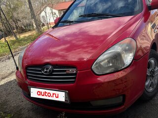 2006 Hyundai Verna II, красный, 260000 рублей, вид 1