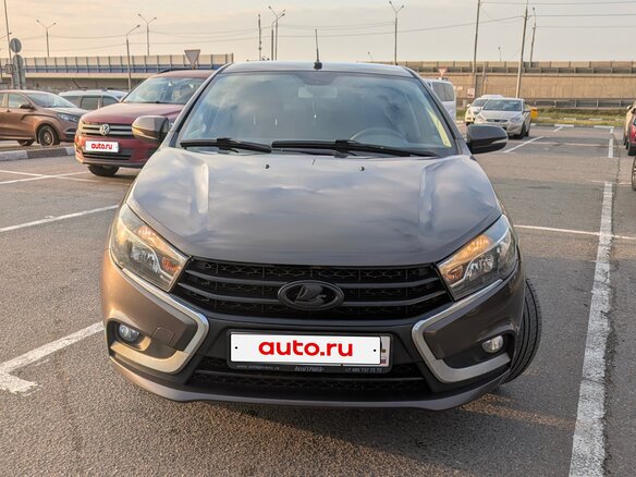 2016 Lada (ВАЗ) Vesta I, коричневый, 720000 рублей - вид 1